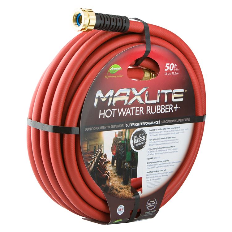 Element MAXLite Hot Water Rubber+ Hose