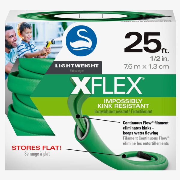 XFlex 25ft Flat Hose in Green